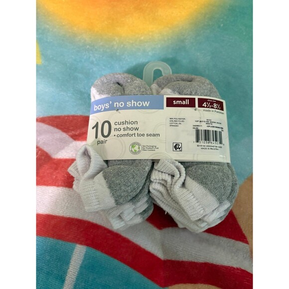 Boys, no-show cushion, small socks - Picture 2 of 2